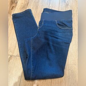 Old Navy Women's Maternity Deep Indigo Skinny jeans 12